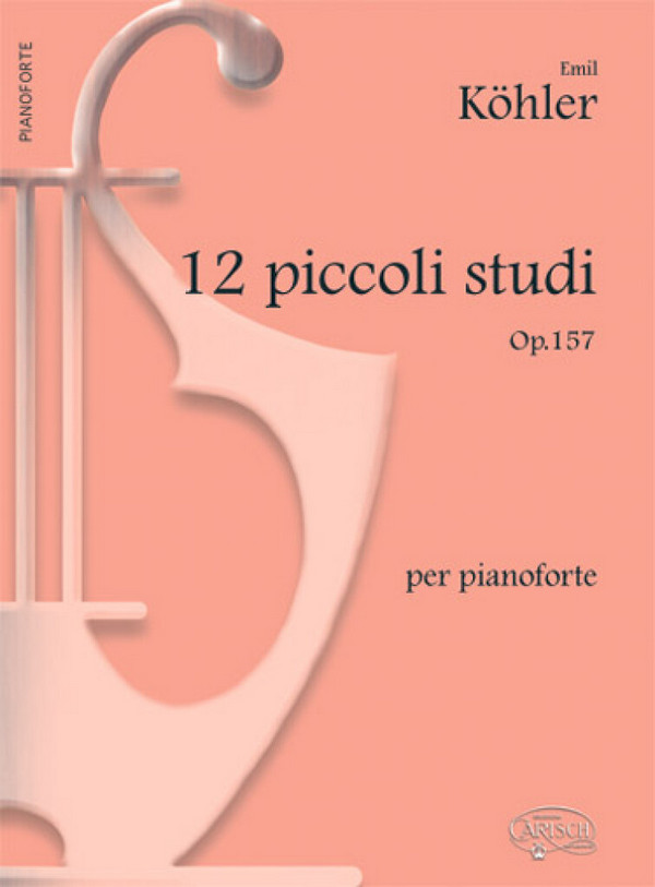 Kohler 12 Piccoli Studi Op157&nbsp;&nbsp;Klavier&nbsp;&nbsp;Buch