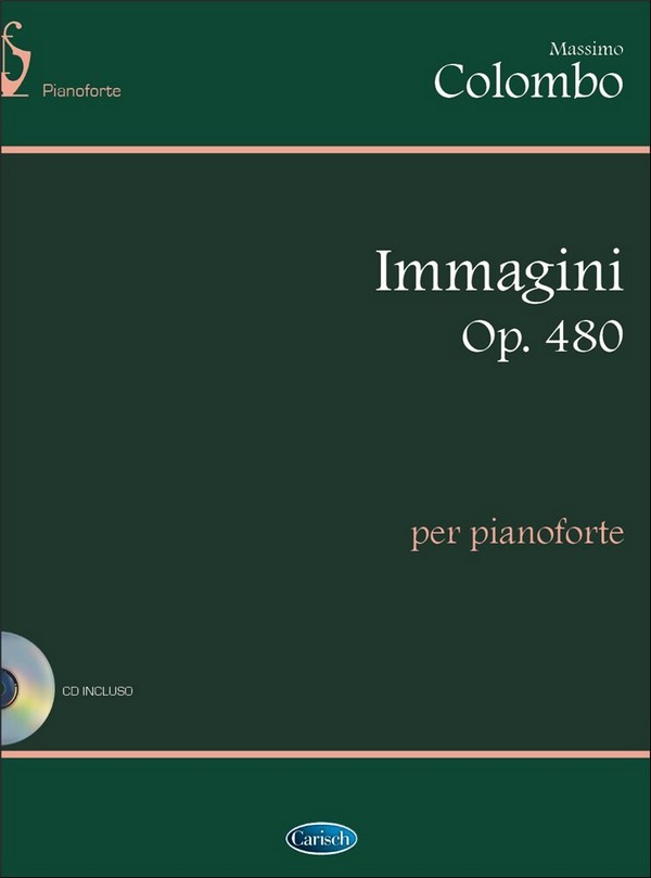 Massimo Colombo, Colombo Immagini Op480&nbsp;&nbsp;Klavier&nbsp;&nbsp;Buch + CD
