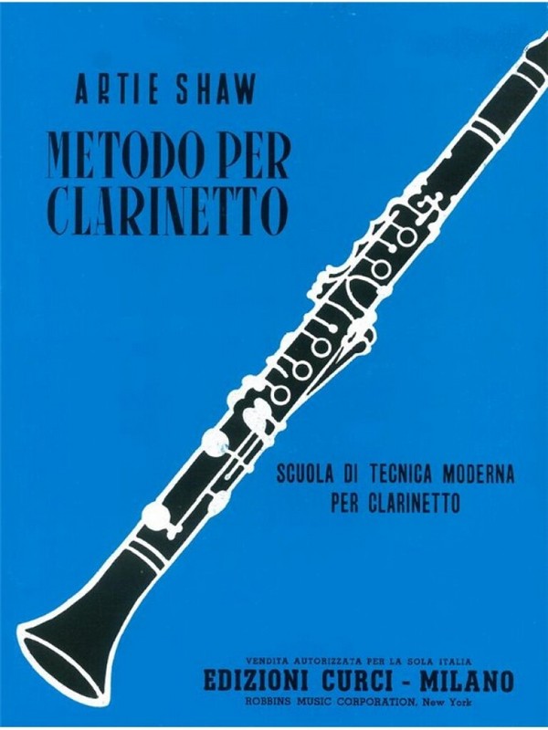 Artie Shaw, Artie Shaw: Metodo Per Clarinetto  Clarinet  Buch