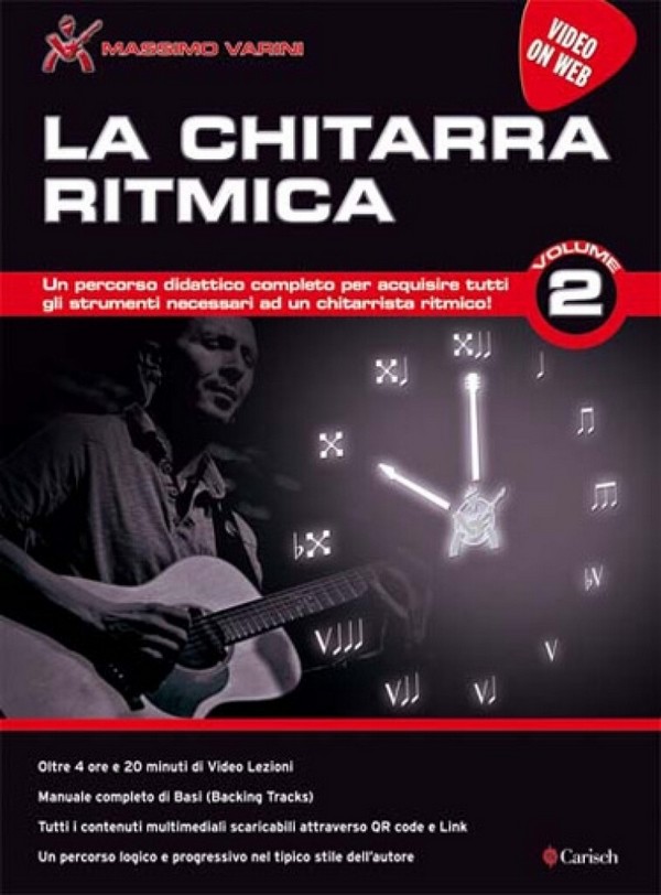 Massimo Varini, Massimo Varini: La Chitarra Ritmica - Volume 2&nbsp;&nbsp;Gitarre&nbsp;&nbsp;Buch + Online-Audio