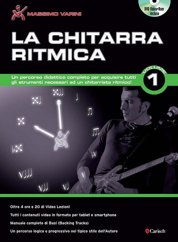 La Chitarra Ritmica Vol.1&nbsp;&nbsp;Gitarre&nbsp;&nbsp;Buch + DVD