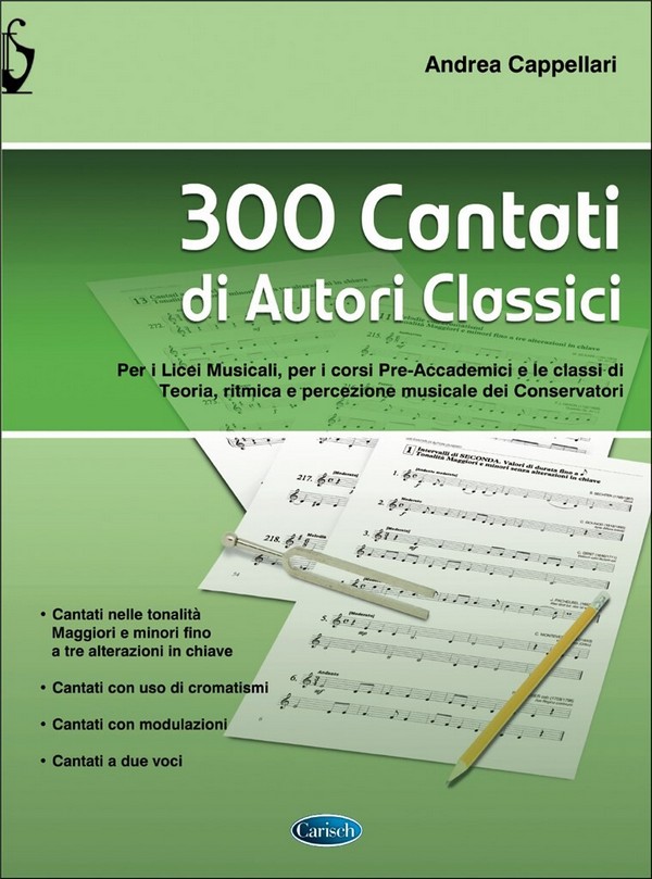 Andrea Cappellari, 300 Cantati di Autori Classici  Vocal  Buch