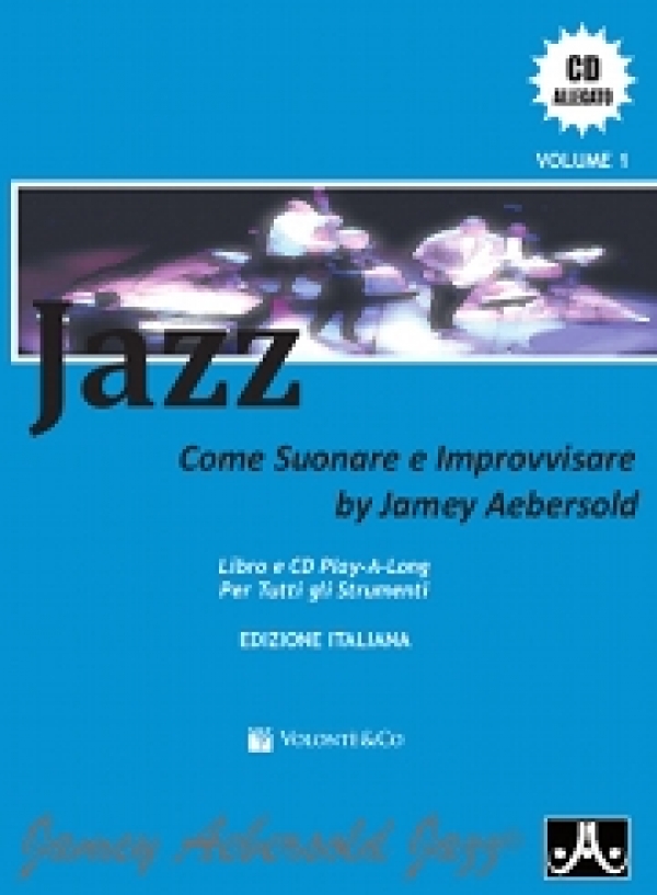 Aebersold Vol 1 In Italiano Jazz:    Buch + CD