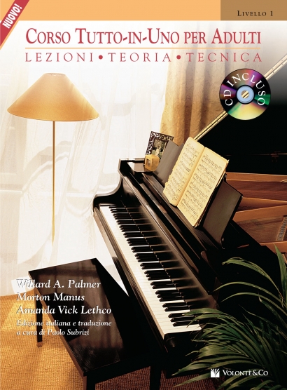 Corso Tutto In Uno Adulti Livello 1 (+CD)  per pianoforte   