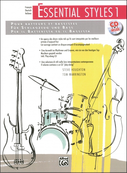 Essential Styles vol.1 (+CD)  für Schlagzeug und Bass  