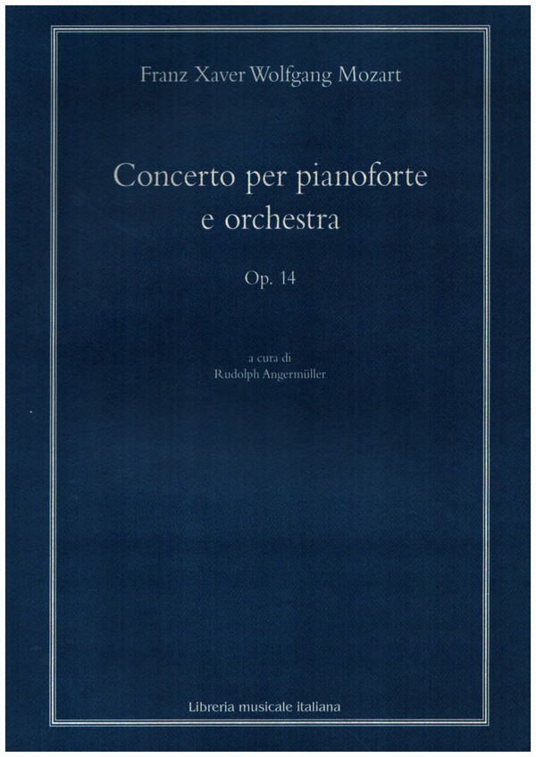 Concerto op.14  per pianoforte e orchestra  score