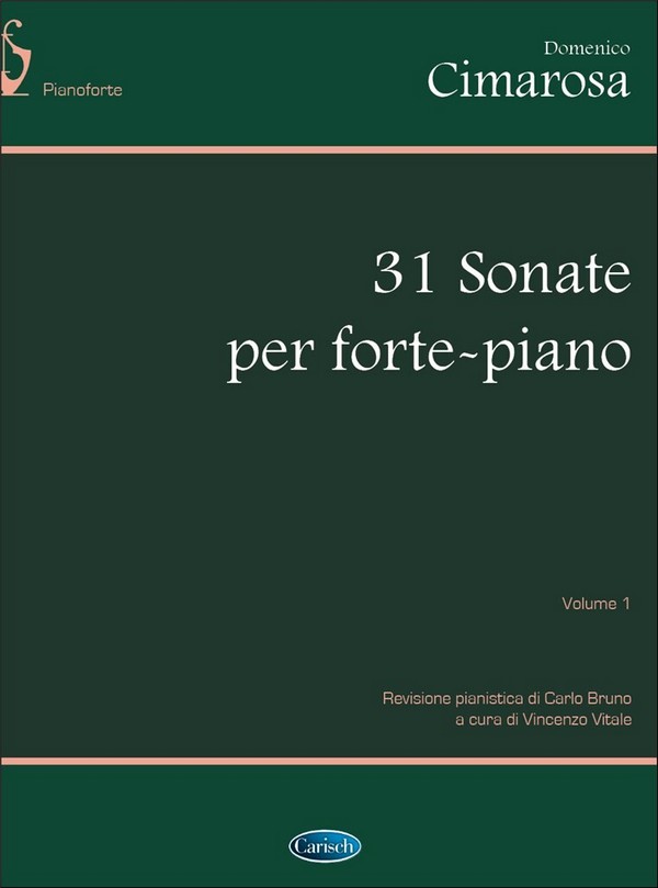 31 sonate vol.1 (nos.1-16) per  fortepiano  