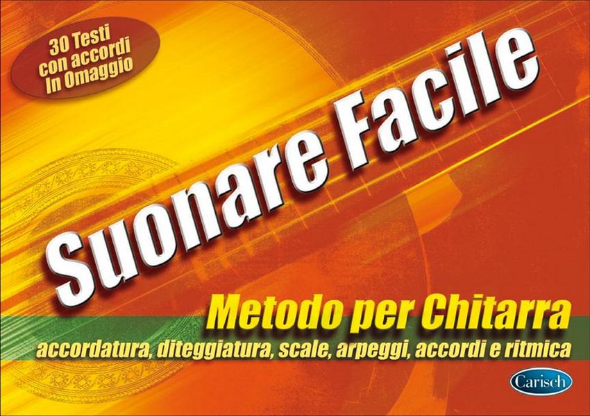 Suonare Facile Metodo Per Chitarra&nbsp;&nbsp;Gitarre&nbsp;&nbsp;Buch