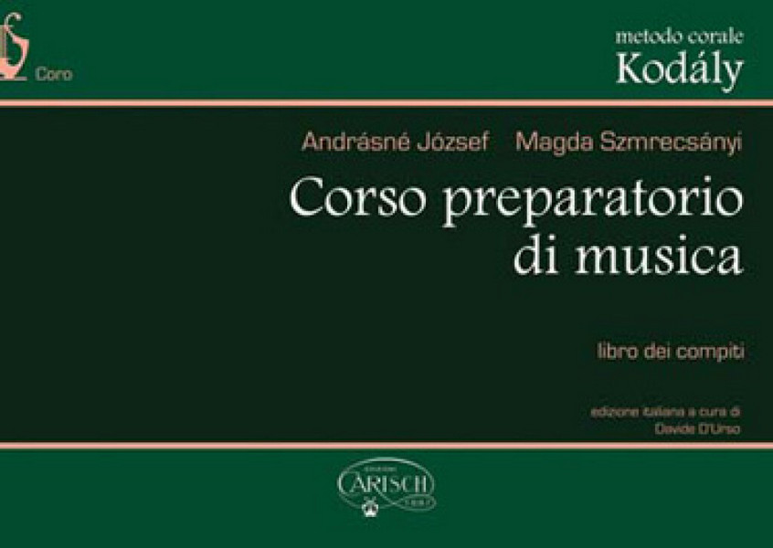 Corso Preparatorio di Musica&nbsp;&nbsp;per coro&nbsp;&nbsp;libro dei compiti