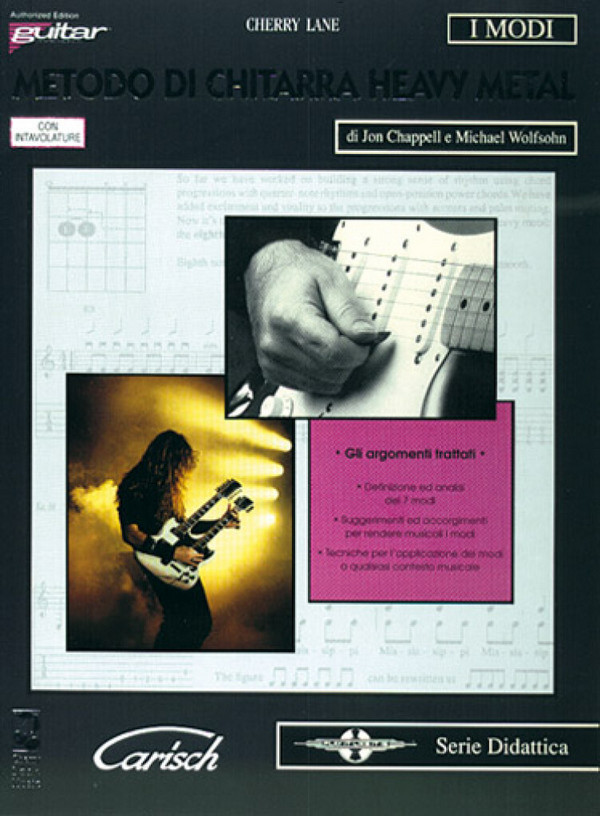 Metodo Chitarra Heavy Metl I Modi&nbsp;&nbsp;Gitarre&nbsp;&nbsp;Buch