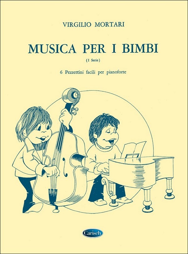 Virgilio Mortari, Musica Per I Bimbi Vol 1&nbsp;&nbsp;Klavier&nbsp;&nbsp;Buch