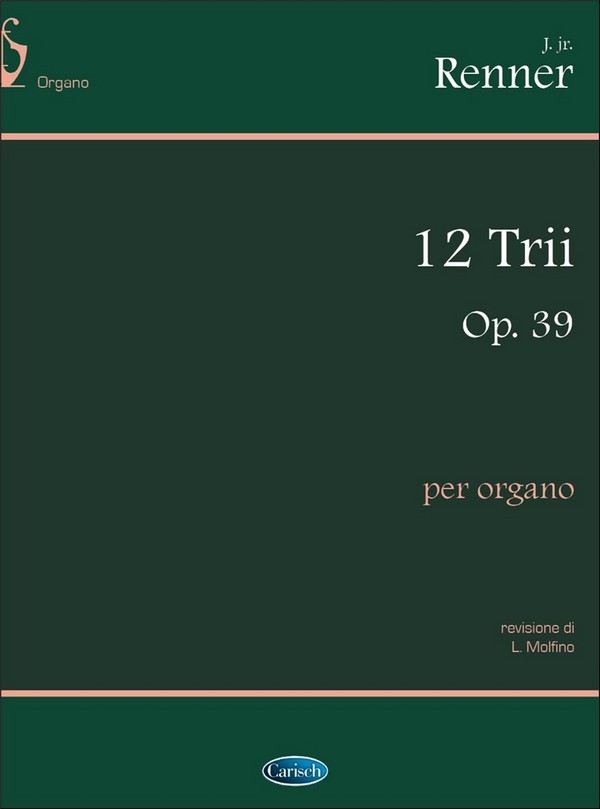 12 trii op.39 per organo    