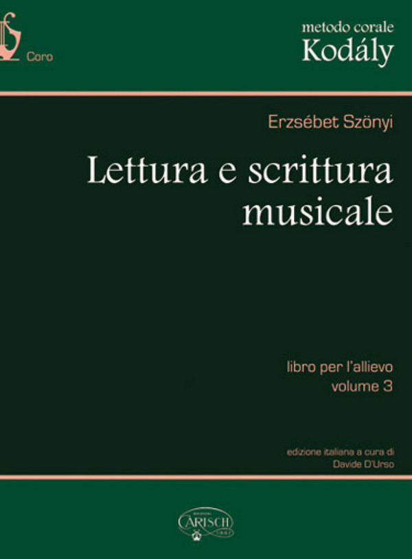 Erzsébet Szönyi_Zoltán Kodály, Metodo Corale Kodály: Lettura e Scrittu&nbsp;&nbsp;Choral&nbsp;&nbsp;Buch