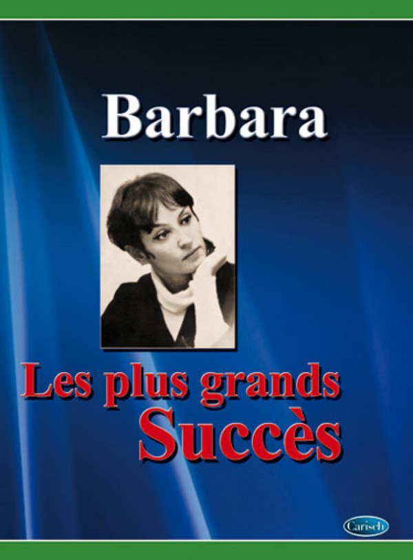 Barbara: Les plus grands succès  Songbook gesang/klavier/akkorde  