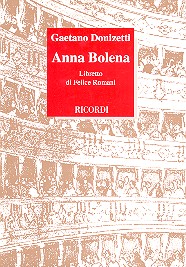 Anna Bolena Libretto    
