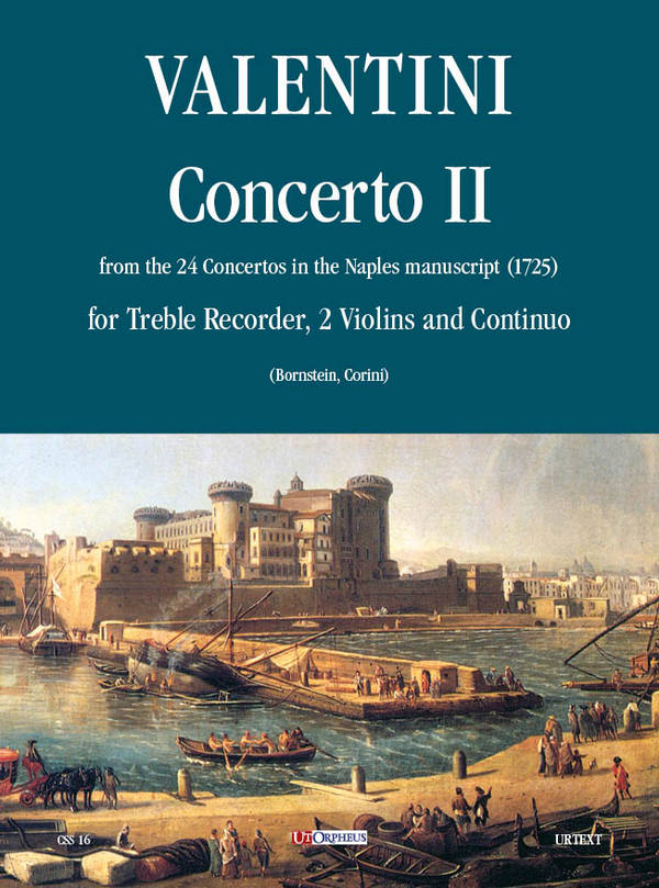 Concerto no.2  per flauto, 2 violini e bc  parti