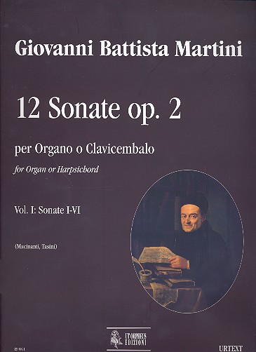 12 sonate op.2 vol.1 (nos.1-6)  per organo o clavicembalo  