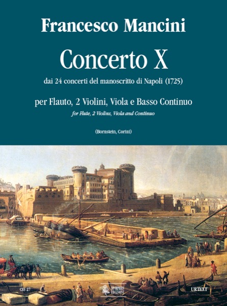 Concerto no.10  flauto, violini, violoncelli, bc  Bornstein,A., ed