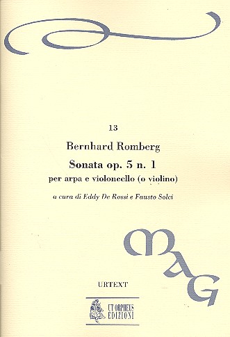 Sonata op.5,1  per arpa e violoncelle (o violino)  