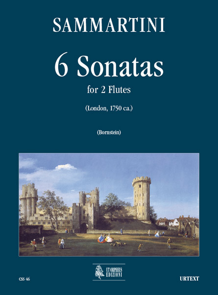 6 sonate per 2 flauti traversi    