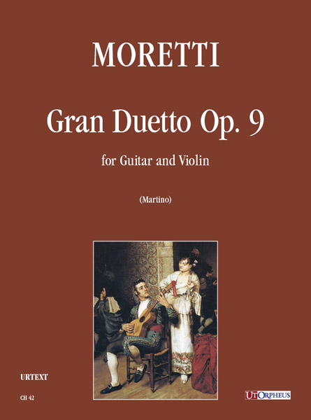 Gran Duetto op.9 per chitarra e  violino (milano ca. 1816)  