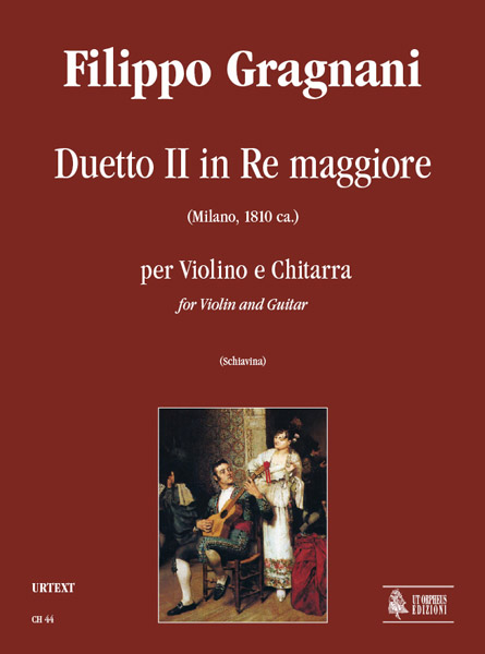 Duetto re maggiore no.2 per  violino e chitarra (Milano ca.1810)  