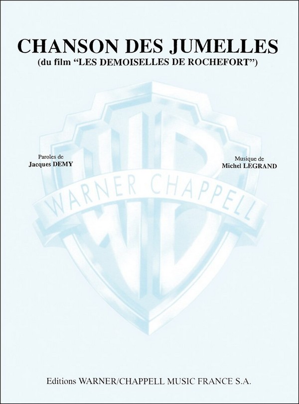 Michel Legrand, Chanson des Jumelles&nbsp;&nbsp;Vocal and Piano&nbsp;&nbsp;Buch