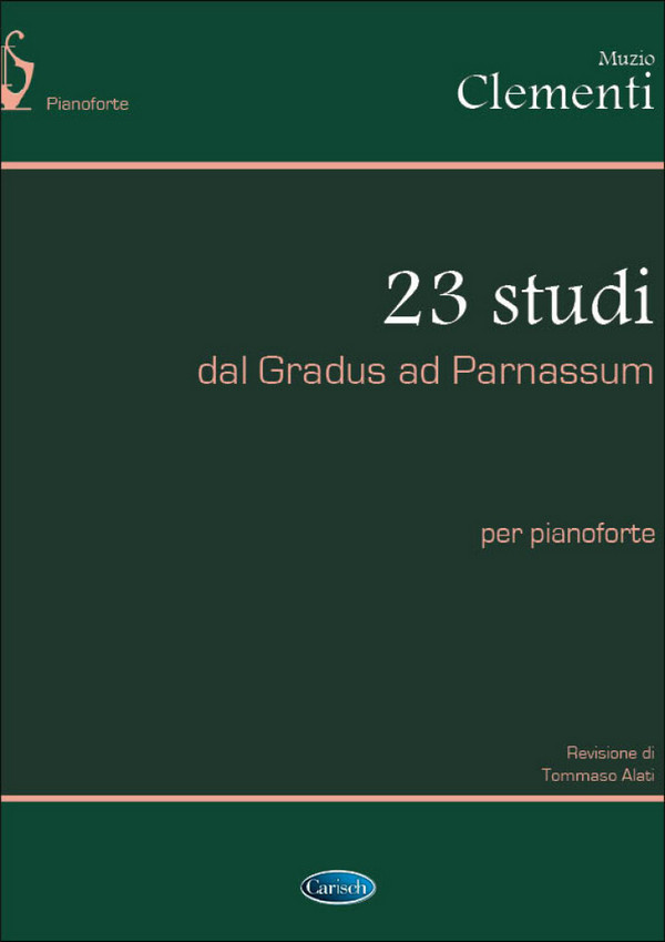 23 Studi dal Gradus ad Parnassum  per pianoforte  