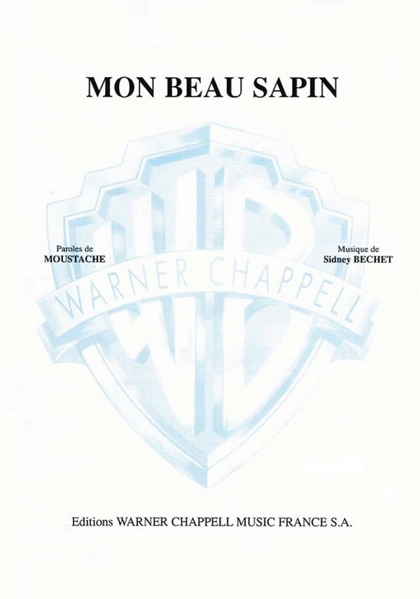 Mon Beau Sapin&nbsp;&nbsp;Vocal and Piano&nbsp;&nbsp;Buch