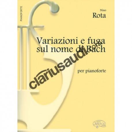 Variazioni e fuga nei 12 toni sul nome  di Bach per pianoforte  