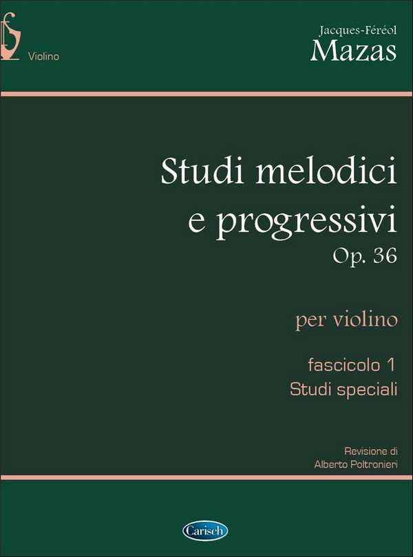 Jacques-Féréol Mazas, Studi Melodici e Progressivi, Op.36&nbsp;&nbsp;Violin&nbsp;&nbsp;Buch