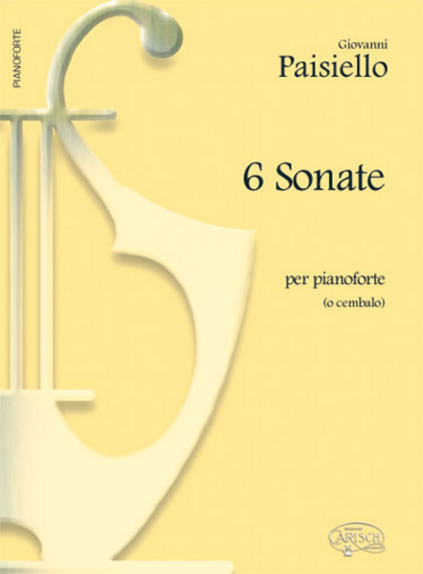 6 sonate per cembalo o pianoforte    