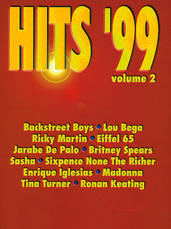 HITS '99 VOL.2: SONGBOOK&nbsp;&nbsp;PIANO/VOCAL/GUITAR&nbsp;&nbsp;