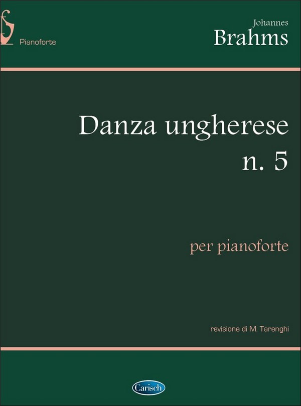 Johannes Brahms, Brahms Danza Ungherese No5&nbsp;&nbsp;Klavier&nbsp;&nbsp;Buch