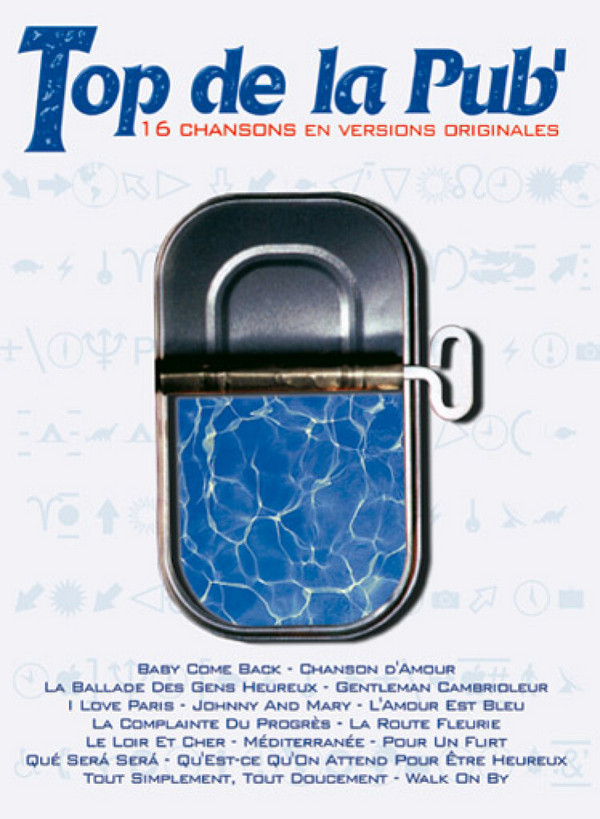 Top De La Pub 16 Chansons&nbsp;&nbsp;Piano, Vocal and Guitar&nbsp;&nbsp;Buch