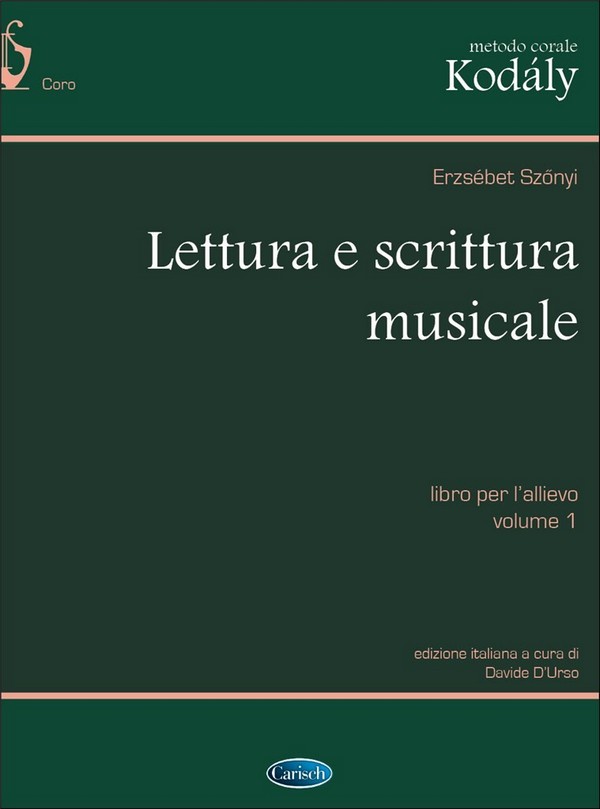 Zoltán Kodály, Lettura E Scrittura Musicale&nbsp;&nbsp;Choral&nbsp;&nbsp;Buch