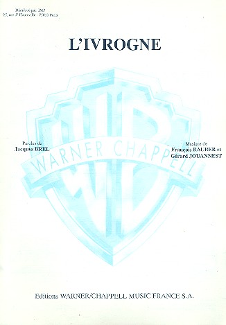 L'Ivrogne: pour chant et piano&nbsp;&nbsp;&nbsp;&nbsp;