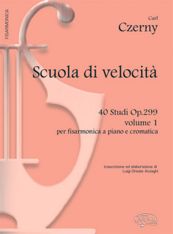 Carl Czerny, Scuola Della Velocita' Op.299 Vol. 1&nbsp;&nbsp;Accordion&nbsp;&nbsp;Buch