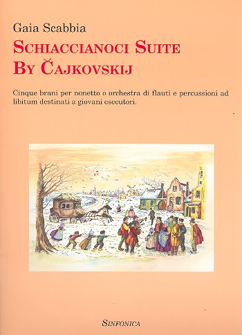 Nussknacker Suite&nbsp;&nbsp;für 9 Flöten (Schlagwerk ad lib)&nbsp;&nbsp;Partitur und Stimmen