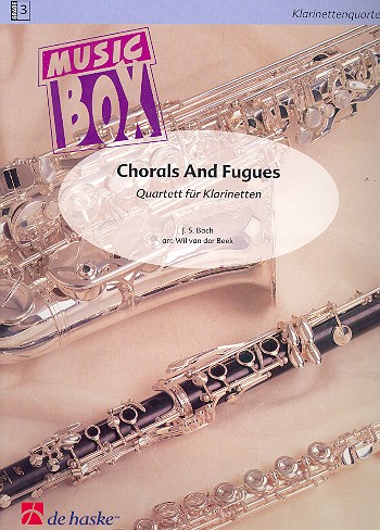 Chorals and Fugues for clarinet quartet&nbsp;&nbsp;score and parts&nbsp;&nbsp;