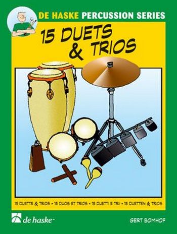 15 Duette und Trios für Schlagzeug    