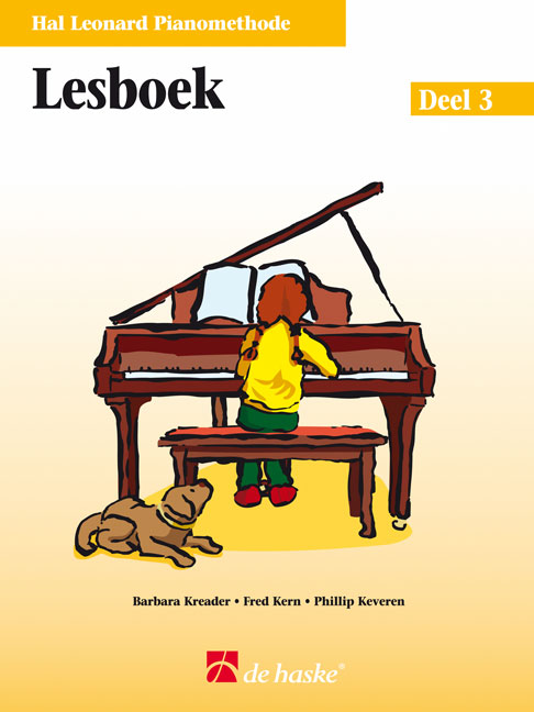 Hal Leonard Pianomethode vol.3 - lesboek&nbsp;&nbsp;voor piano (nl)&nbsp;&nbsp;