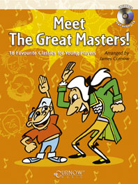 Meet the great Masters (+CD)&nbsp;&nbsp;for flute (oboe, violin)&nbsp;&nbsp;18 favorite classics for young players
