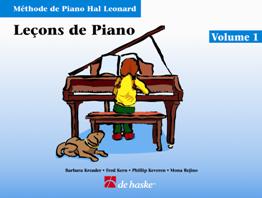 Méthode de piano Hal Leonard vol.1 - Lecons&nbsp;&nbsp;pour piano (frz)&nbsp;&nbsp;