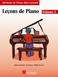 Méthode de piano Hal Leonard vol.5 - Lecons&nbsp;&nbsp;pour piano (frz)&nbsp;&nbsp;