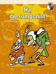 Ha, die componist!&nbsp;&nbsp;Violin&nbsp;&nbsp;Buch + CD