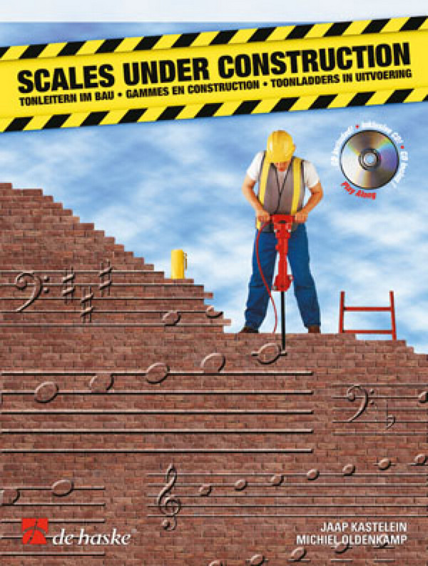 Scales under Construction  (+CD) for flute  (nl/dt/en/fr)