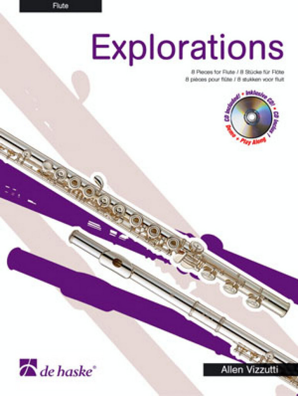 Explorations (+CD) 8 Pieces  for flute  