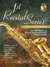 First Recital Series (+CD)  for Eb alto saxophone, solos  