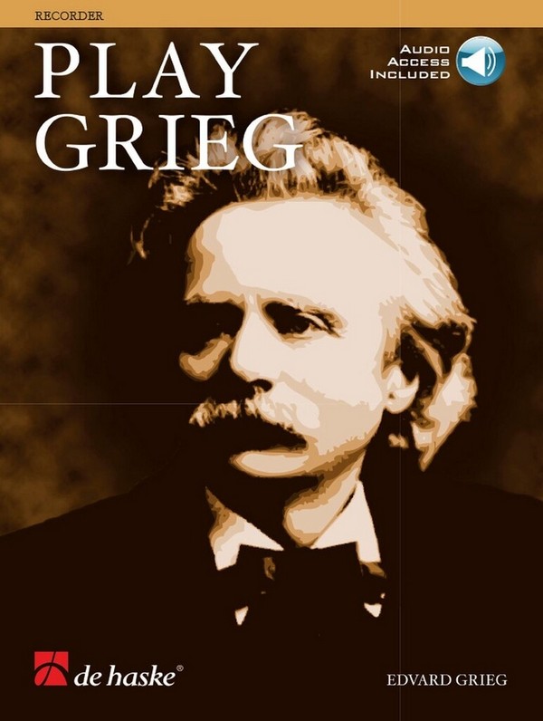 Play Grieg (+Online-Audio) &nbsp;&nbsp;for recorder&nbsp;&nbsp;